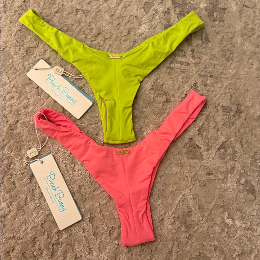 Beach Bunny Chrissy micro Tango Bottoms Small - Picture 3 of 3